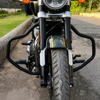 sissybar CRASH GUARD FIT FOR ROYAL ENFIELD SUPER METEOR 650