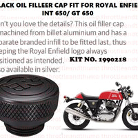 Black Oil Filler Cap fit for Royal Enfield Continental GT 650