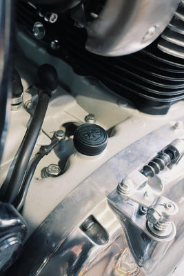 Black Oil Filler Cap fit for Royal Enfield Super Meteor 650