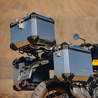 Silver Adventure Panniers fit for Royal Enfield Himalayan 450