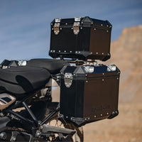 Black Adventure Panniers fit for Royal Enfield Himalayan 450