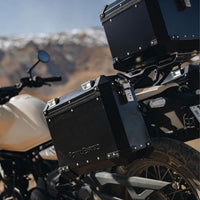 Black Adventure Panniers fit for Royal Enfield Himalayan 450
