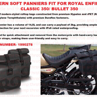 Modern Soft Panniers fit for Royal Enfield Classic 350