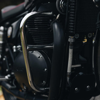 Silver Large Engine Guards fit for Royal Enfield Interceptor 650