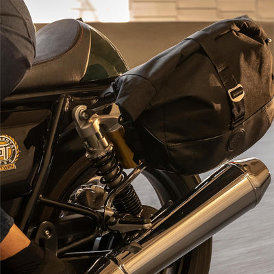 Silver Soft Pannier Rails fit for Royal Enfield Continental GT 650