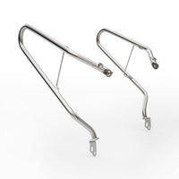 Silver Soft Pannier Rails fit for Royal Enfield Interceptor 650