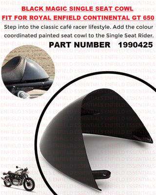 Black Magic Single Seat Cowl fit for Royal Enfield Continental GT 650
