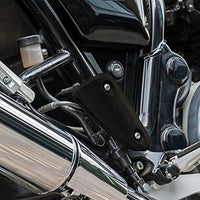 Black Heel Guards fit for Royal Enfield Continental GT 650