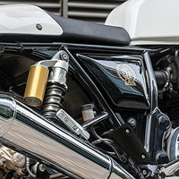 Black Heel Guards fit for Royal Enfield Continental GT 650