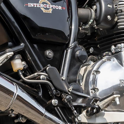 Black Heel Guard fit for Royal Enfield Interceptor 650