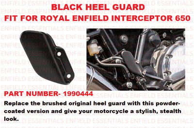 Black Heel Guard fit for Royal Enfield Interceptor 650