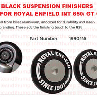 Black Suspension Finishers fit for Royal Enfield Continental GT 650
