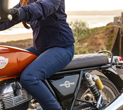 Brown Signature Bench Seat fit for Royal Enfield Interceptor 650