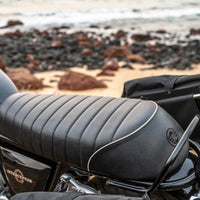 Black Premium Touring Dual Seat fit for Royal Enfield Interceptor 650