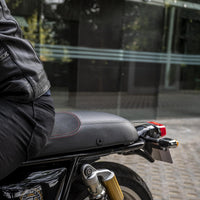 Black Premium Touring Dual Seat fit for Royal Enfield Continental GT 650