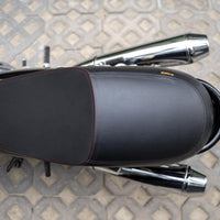 Black Premium Touring Dual Seat fit for Royal Enfield Continental GT 650