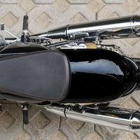 Black Premium Touring Dual Seat fit for Royal Enfield Continental GT 650