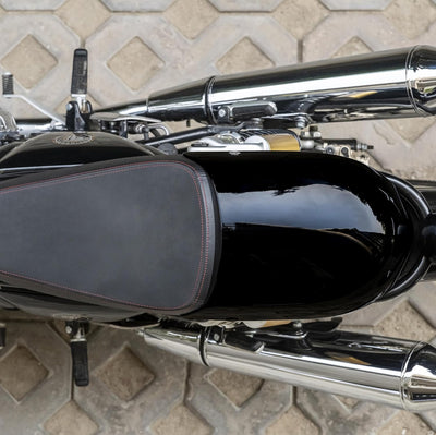 Black Premium Touring Dual Seat fit for Royal Enfield Continental GT 650