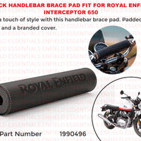 Black Handlebar Brace Pad fit for Royal Enfield Interceptor 650