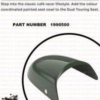 British Racing Green Dual Seat Cowl fit for Royal Enfield Continental GT 650