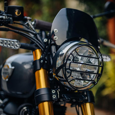 Black Headlight Grill fit for Royal Enfield Bear 650