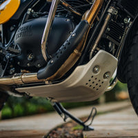 Silver Large Sumpguard fit for Royal Enfield Interceptor 650