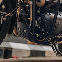 Black Large Sumpguard fit for Royal Enfield Continental GT 650