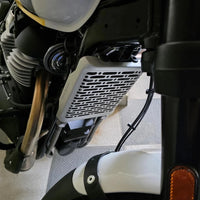 Silver Oil Cooler Guard fit for Royal Enfield Bear 650