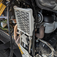 Silver Oil Cooler Guard fit for Royal Enfield Continental GT 650