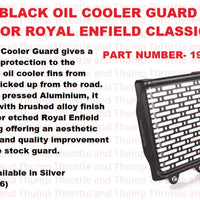 Black Oil Cooler Guard fit for Royal Enfield Classic 650
