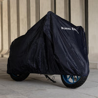 Black Water Resistant Bike Cover fit for Royal Enfield Goan Classic 350
