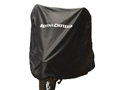 Black Water Resistant Bike Cover fit for Royal Enfield Hunter 350
