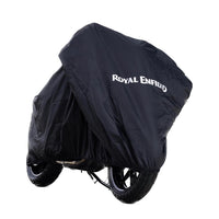 Black Water Resistant Bike Cover fit for Royal Enfield Interceptor 650