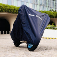 Navy Water Resistant Bike Cover fit for Royal Enfield Continental GT 650