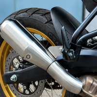 AEW EDGE FREE FLOW EXHAUST FIT FOR ROYAL ENFIELD HIMALAYAN 450