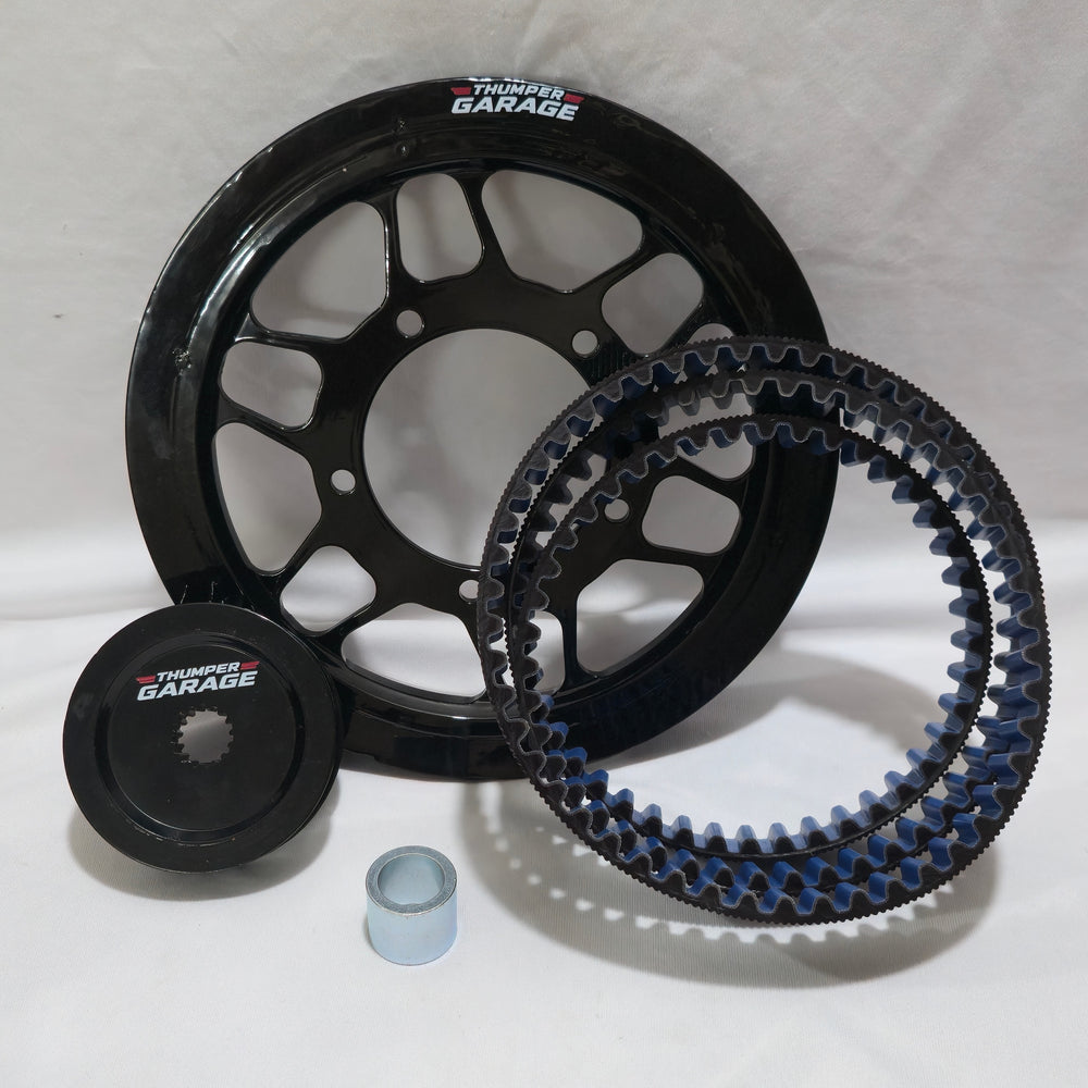 Belt drive fit for royal enfield super meteor 650