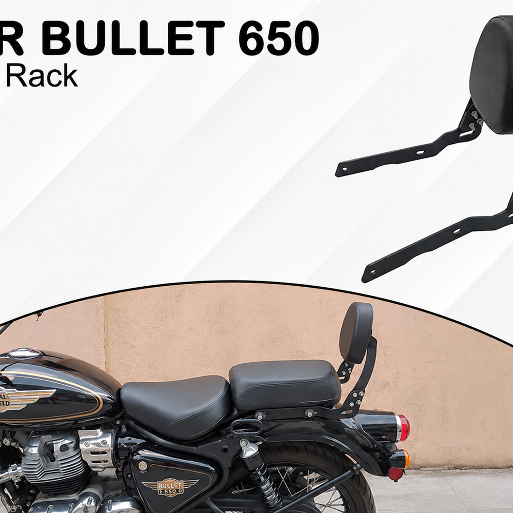 TOURING BACKREST FIT FOR ROYAL ENFIELD bullet 650