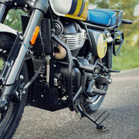 CRASH GUARD WITH SLIDERS (BLACK) FIT FOR ROYAL ENFIELD BEAR 650