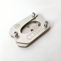 Side Stand Extender SILVER FIT FOR ROYAL ENFIELD GOAN CLASSIC 350