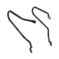 BLACK SOFT PANNIER RAILS FIT FOR ROYAL ENFIELD INTERCEPTOR 650