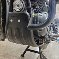 SUMP GUARD (BLACK) FIT FOR ROYAL ENFIELD METEOR 350