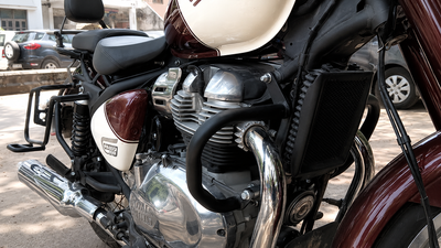 COMPACT ENGINE GUARD FIT FOR ROYAL ENFIELD bullet 650