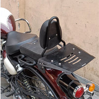 SISSY BAR BACKREST WITH LUGGAGE RACK FIT FOR ROYAL ENFIELD CLASSIC 650