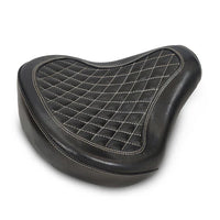 GENUINE LEATHER SOLO RIDER SEAT (BLACK) FIT FOR ROYAL ENFIELD CLASSIC 650