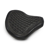 GENUINE LEATHER SOLO RIDER SEAT (BLACK) FIT FOR ROYAL ENFIELD CLASSIC 650
