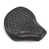 GENUINE LEATHER SOLO RIDER SEAT (BLACK) FIT FOR ROYAL ENFIELD CLASSIC 650
