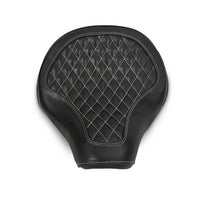 GENUINE LEATHER SOLO RIDER SEAT (BLACK) FIT FOR ROYAL ENFIELD CLASSIC 650