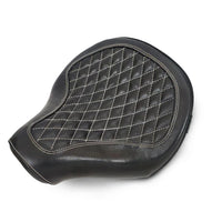 GENUINE LEATHER SOLO RIDER SEAT (BLACK) FIT FOR ROYAL ENFIELD CLASSIC 650
