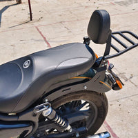 TOURING BACKREST WITH LUGGAGE RACK FIT FOR ROYAL ENFIELD SUPER METEOR 650