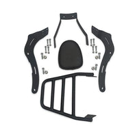 TOURING BACKREST WITH LUGGAGE RACK FIT FOR ROYAL ENFIELD SUPER METEOR 650